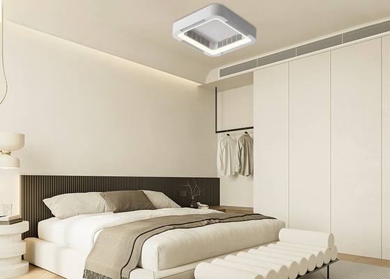 Salon de chambre à coucher aucune lampe électrique de fan de plafond de climatiseur invisible de lampe de fan de plafond de feuille