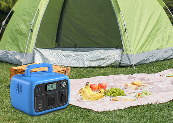 Alimentation extérieure Portable 300 W puissance de sortie ca capacité 300 Wh alimentation de stockage d'énergie de décrochage de camping en plein air
