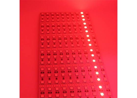 Lumières colorées de C.C 12V 60 lumineux d'accotement stabilisé de la correction 5050RGB LED