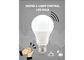 Contrôle sain économiseur d'énergie de l'ampoule Dia60*110mm du capteur LED de ROHS 9W