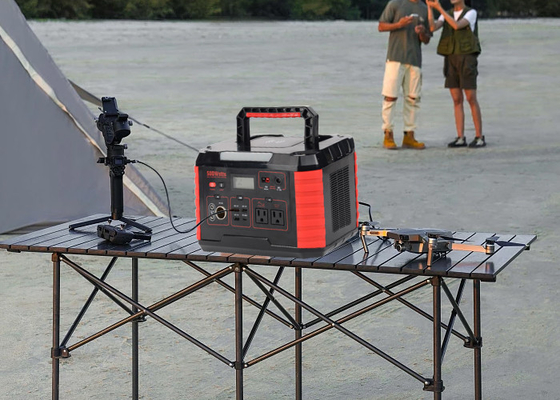 Générateur solaire mobile de batterie, centrale portative 500w