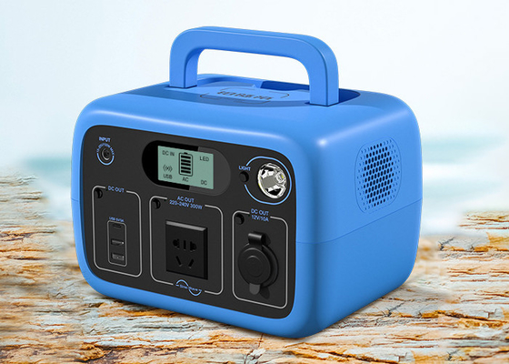 Alimentation extérieure Portable 300 W puissance de sortie ca capacité 300 Wh alimentation de stockage d'énergie de décrochage de camping en plein air