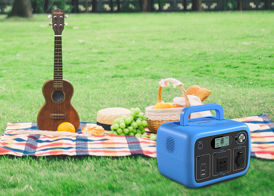Alimentation extérieure Portable 300 W puissance de sortie ca capacité 300 Wh alimentation de stockage d'énergie de décrochage de camping en plein air
